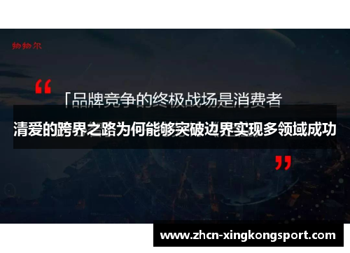 清爱的跨界之路为何能够突破边界实现多领域成功