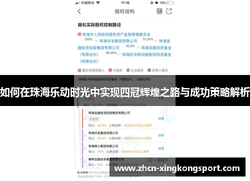 如何在珠海乐动时光中实现四冠辉煌之路与成功策略解析